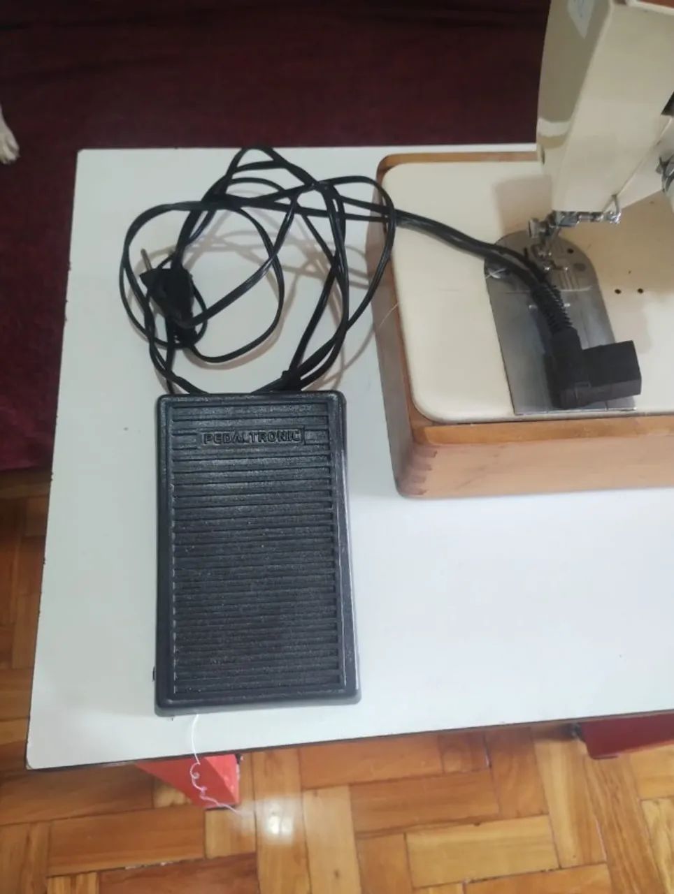 Singer Super Zig Zag 247 Original - Máquina de Costura Vintage Forte e Completa - Foto 4