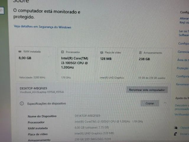 Notebook Asus Core i3 - Foto 5