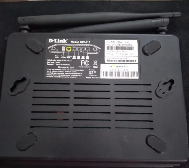 Roteador D-Link DIR-615 12V 0.5A sem fonte - Foto 3