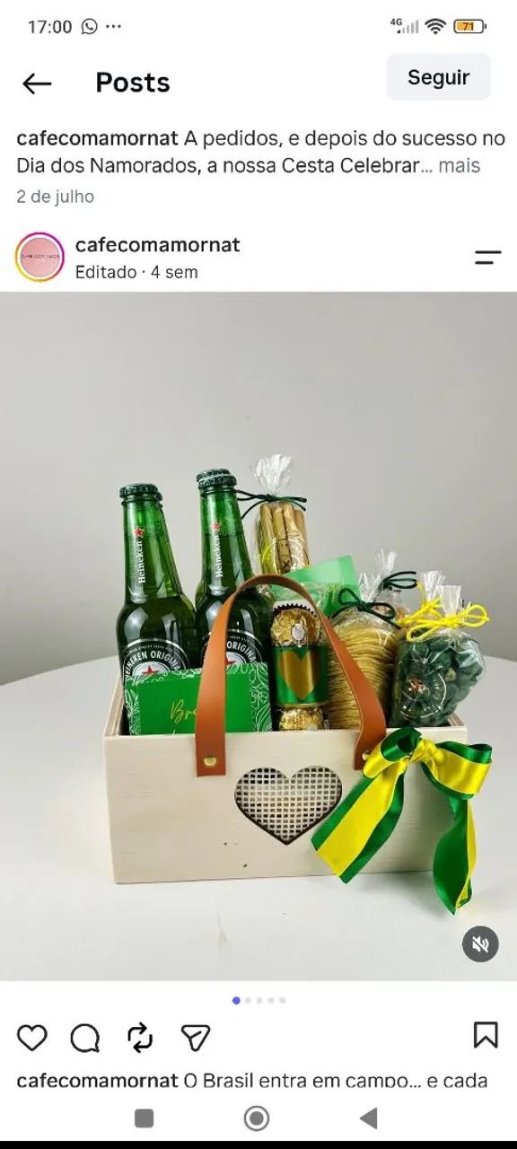 Presentei quem você tanto Amo com nossas cestas especiais de Presente - Foto 3