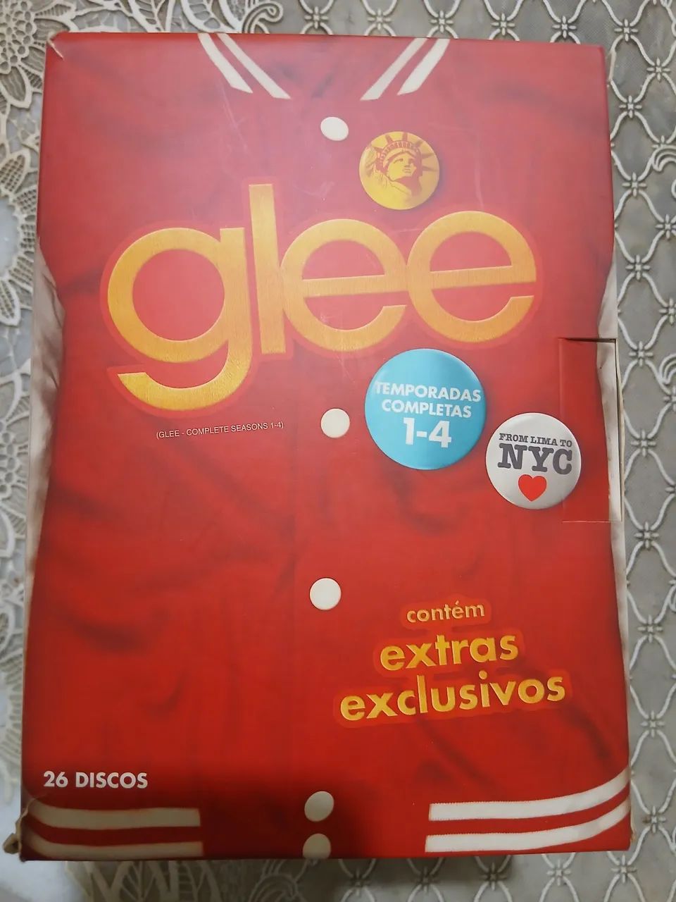 DVD Glee box com  26 discos originais