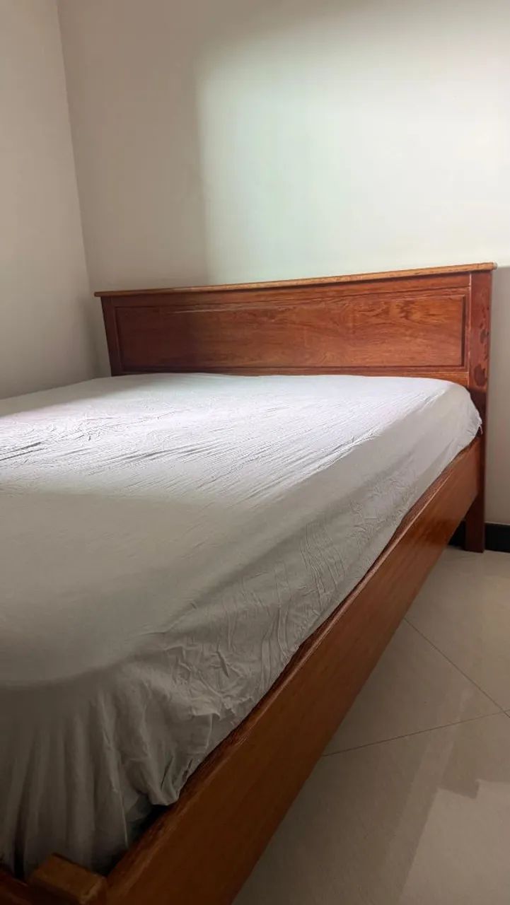 Cama casal king semi nova - Foto 2