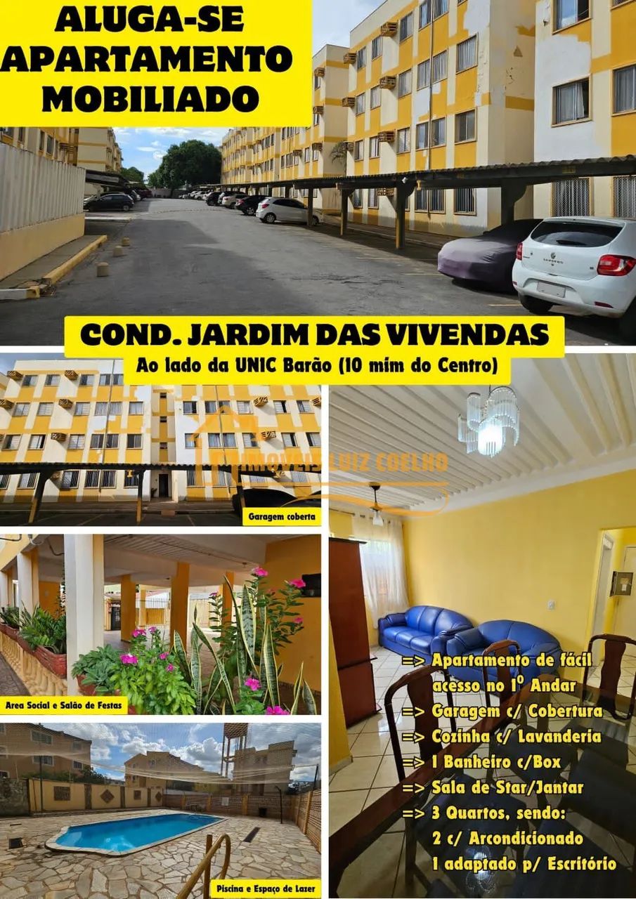 Apartamento para alugar em Cuiabá/MT - Foto 4