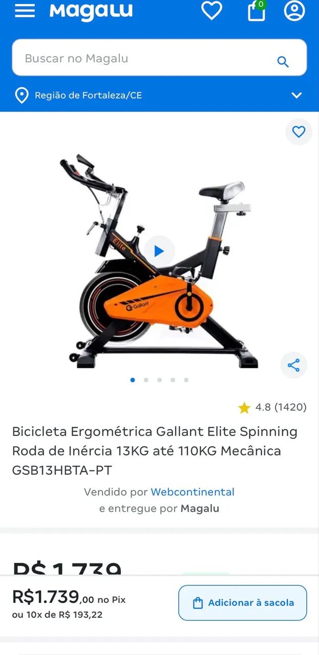 Excelente Bicicleta Ergométrica!  - Foto 5