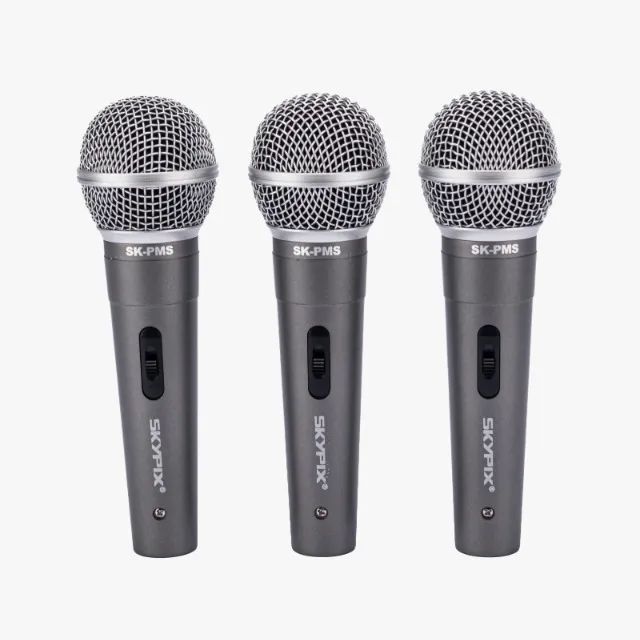 Kit 3 Microfones com fio SK-PMS3 - Foto 2