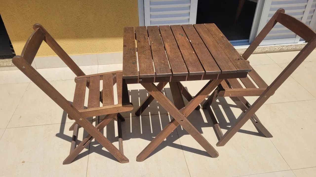 Conjunto de mesa com 2 cadeiras Mestra - Foto 5