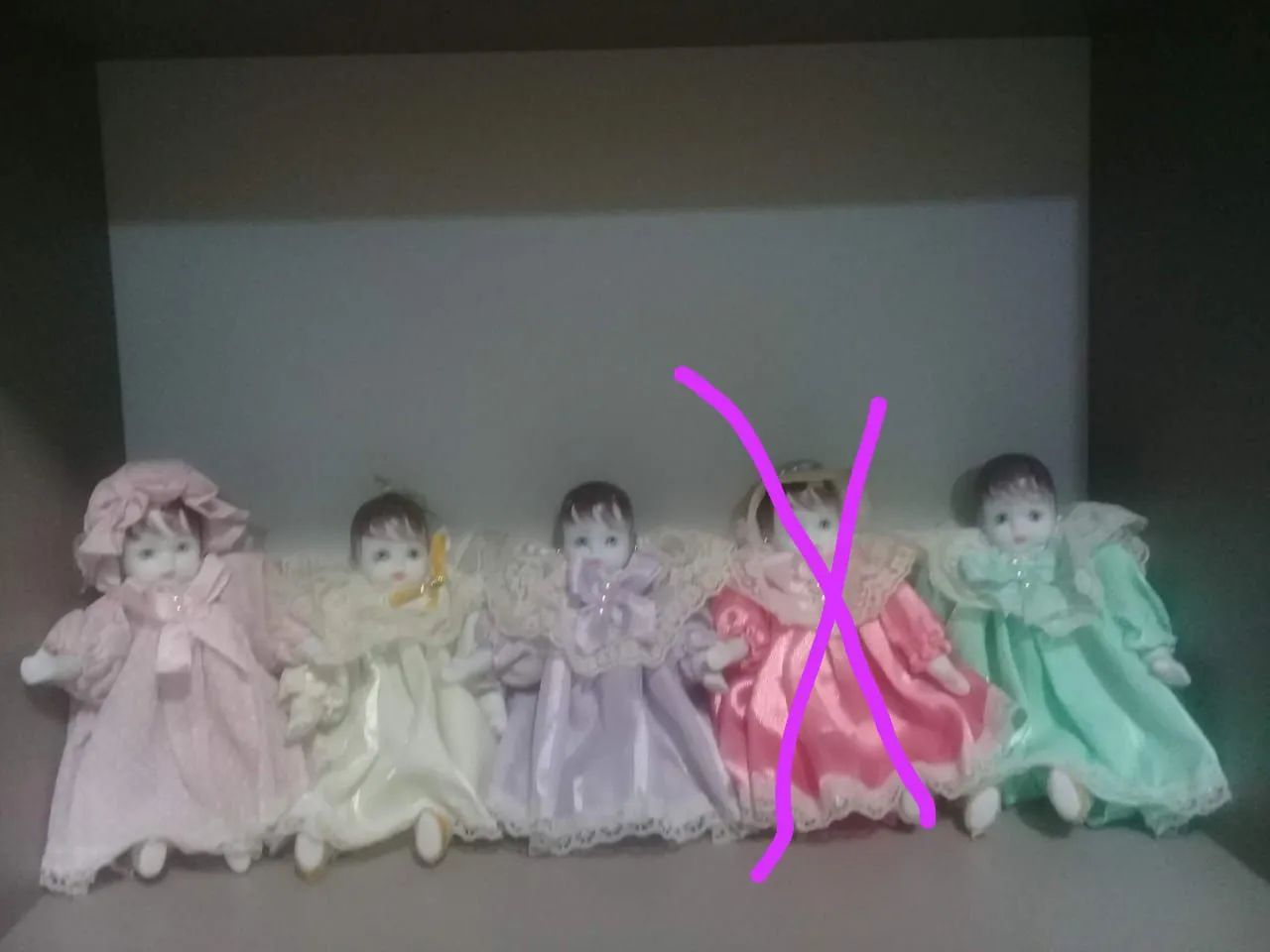 Bonecas de porcelana 