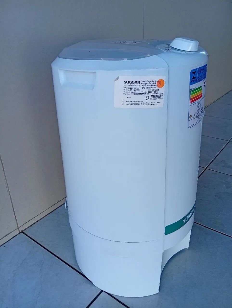 Centrífuga Suggar Semi Nova 15kg - Foto 4