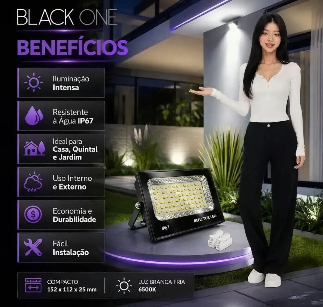 Refletor led 400w - Foto 4