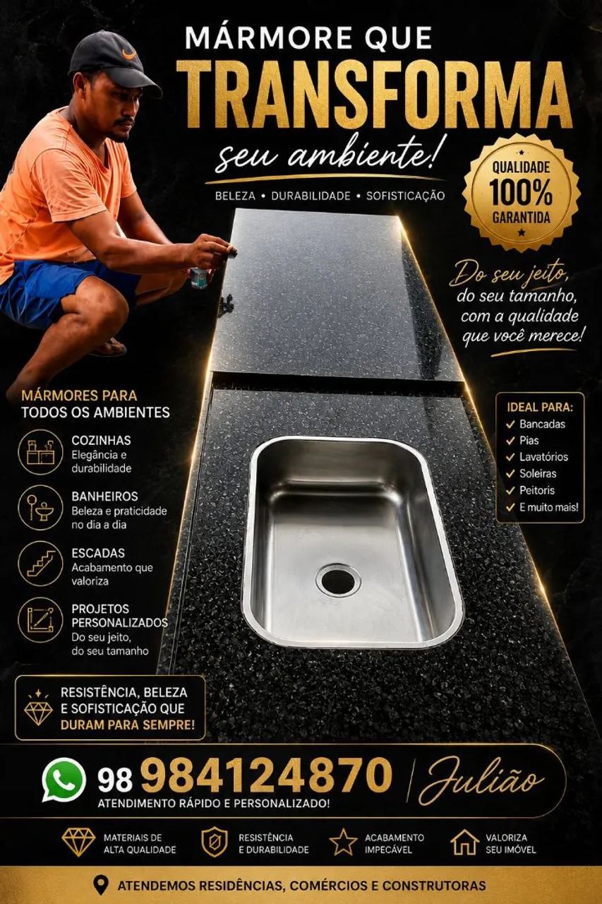 Trabalhamos com mármores 