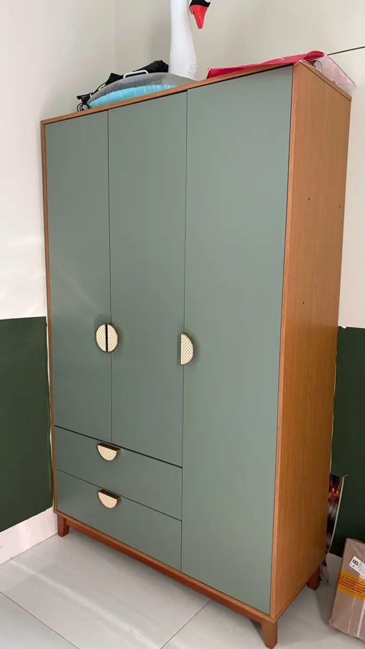 GUARDA ROUPA E CÔMODA INFANTIL  - Foto 2