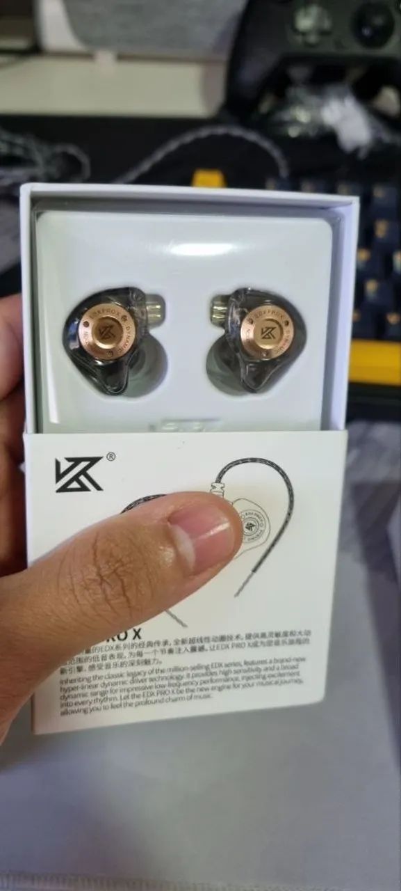 Fone de ouvido KZ PRO R$50 e PRO X R$60 com case! - Foto 4
