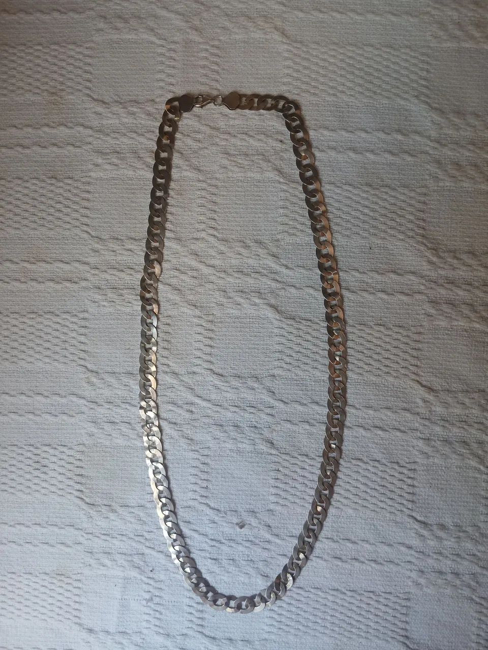 Cordão prata masculino 925