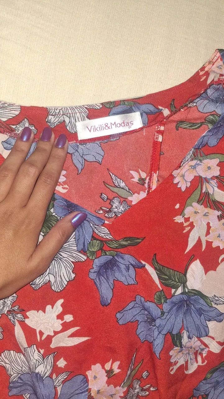 Blusa arrumada transpassada  - Foto 2