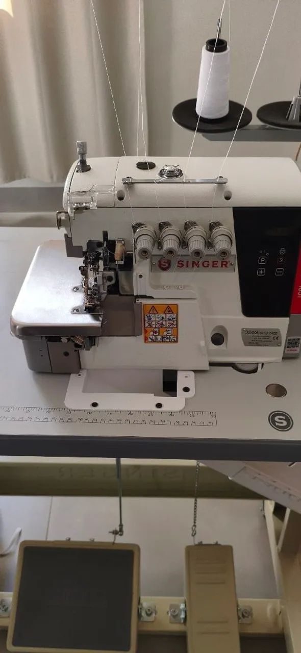 OVERLOCK DIREC DRIVE NOVINHA COM NOTA E GARANTIA 