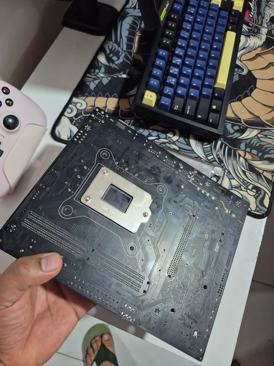 Placa mãe Mancer/ Intel socket 1200 funcionando perfeitamente  - Foto 2