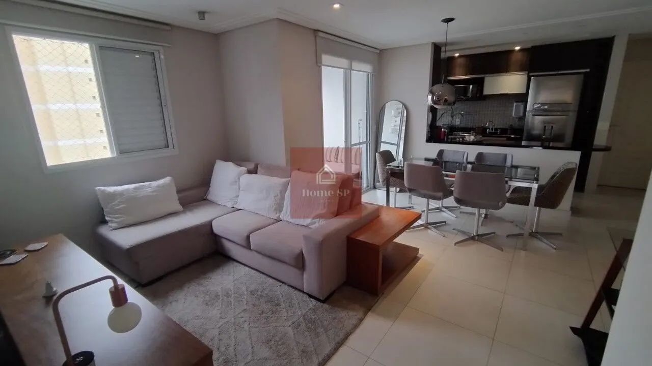 Apartamento mobiliado para locação na Vila Nova Conceição 72m² 2 dormitórios, 1 suíte e 2 