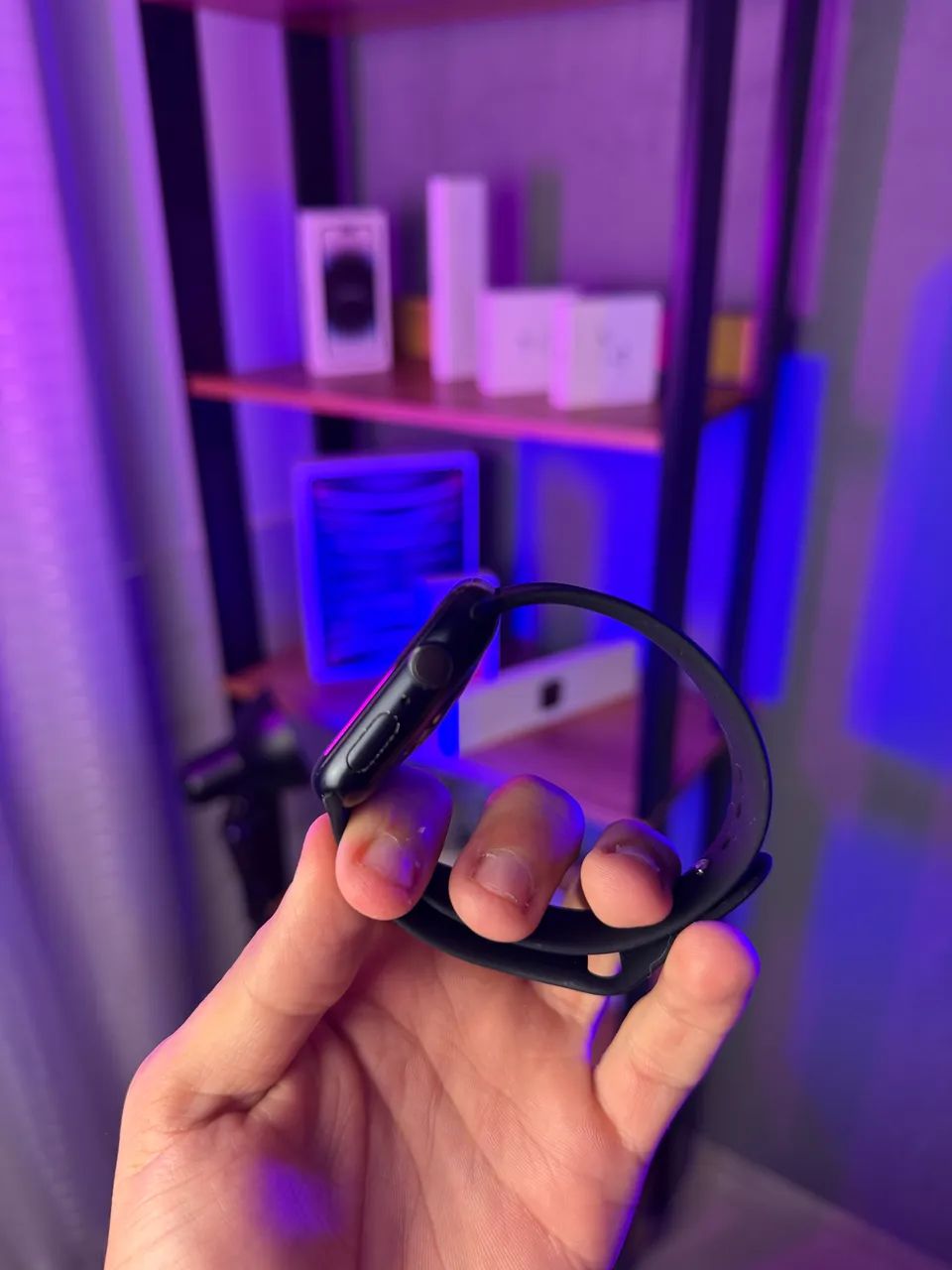 Apple Watch Series 8 45mm impecável com NF - Foto 2