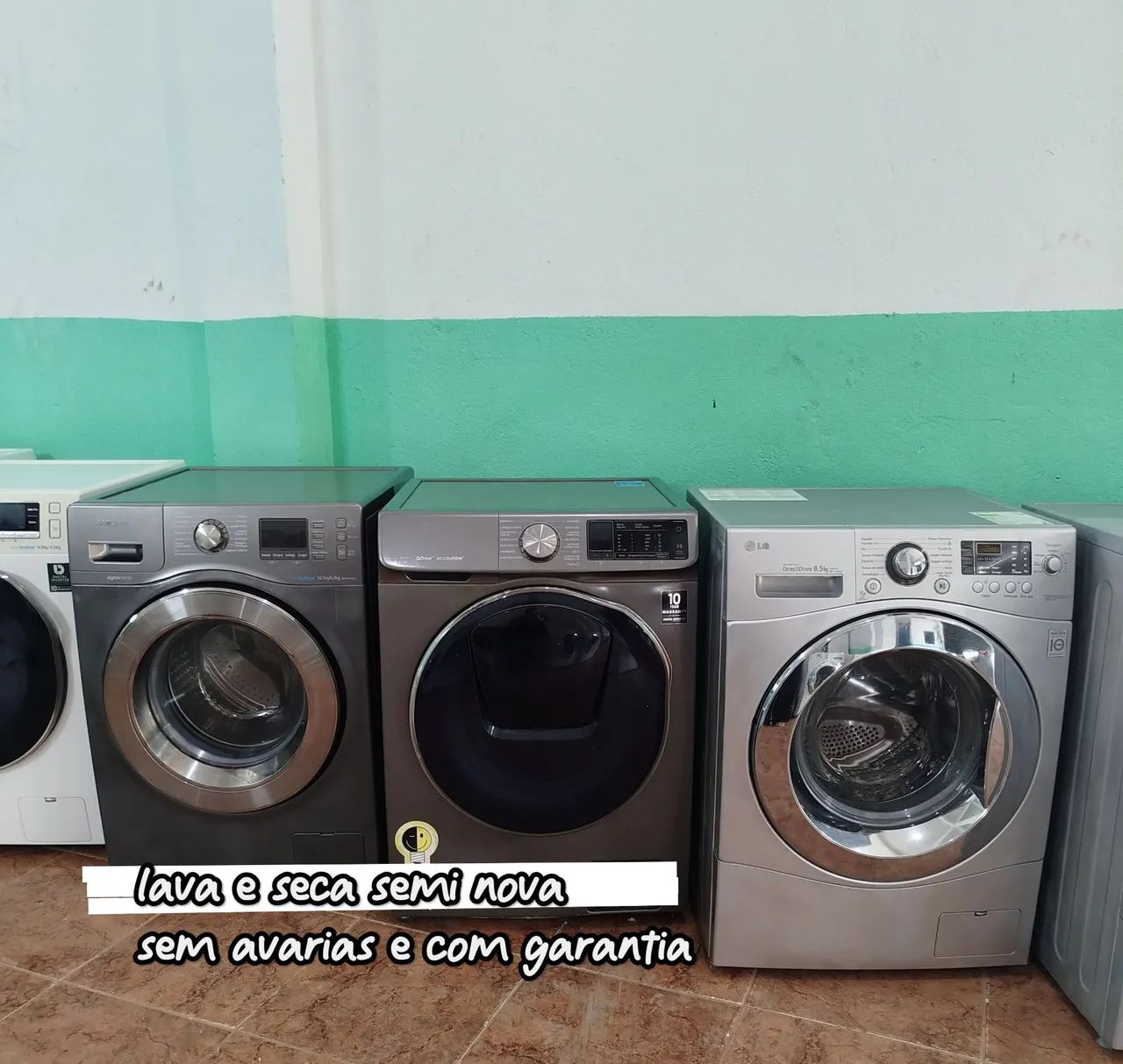 Lava e seca com entrega e garantia 