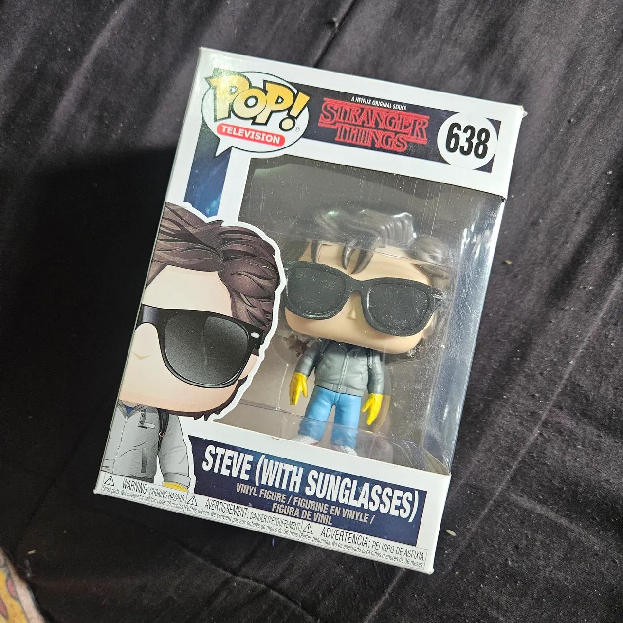 Funko pop Steve (with sunglasses) 638 Stranger Things