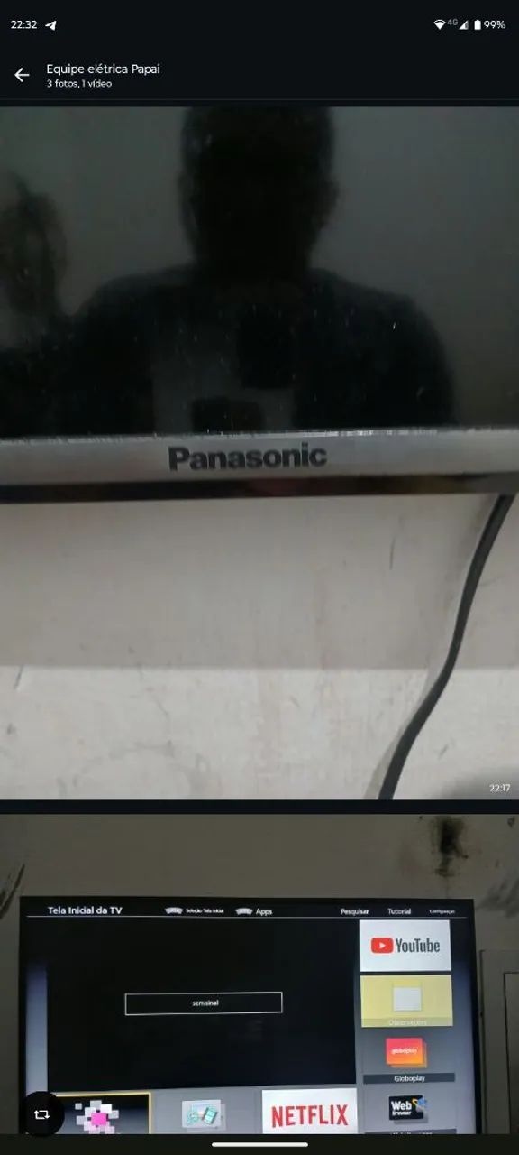 Tv Panasonic 42 polegadas smart  - Foto 4