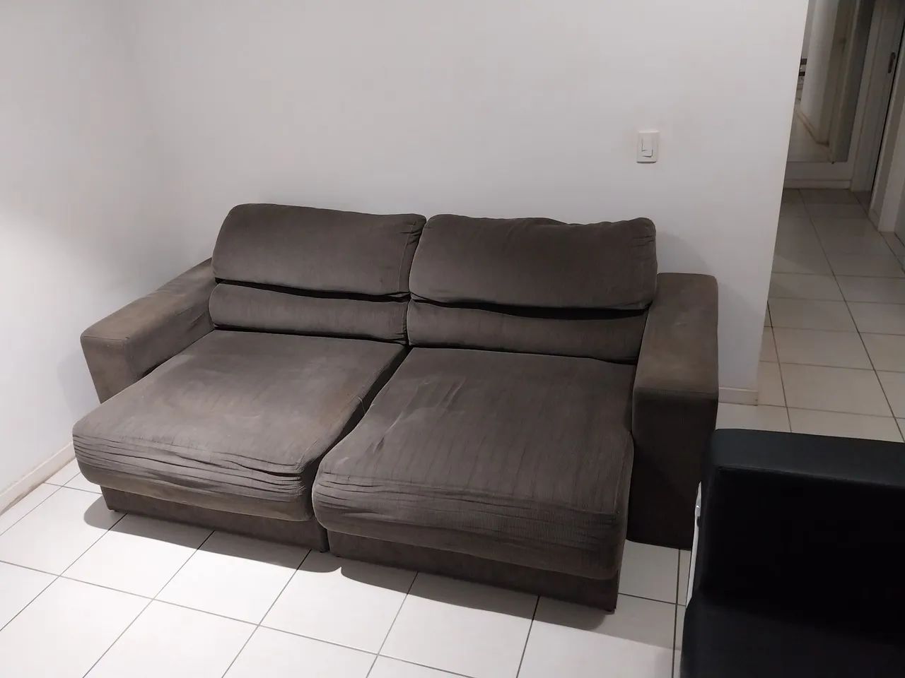 Sofá retratil e reclinavel com 2.40 metros - Foto 2
