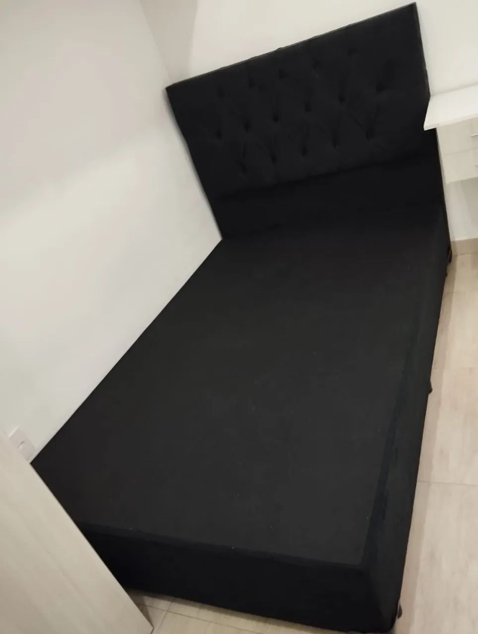 CAMA BOX COMPLETA + CABECEIRA - ÓTIMO ESTADO - Foto 2