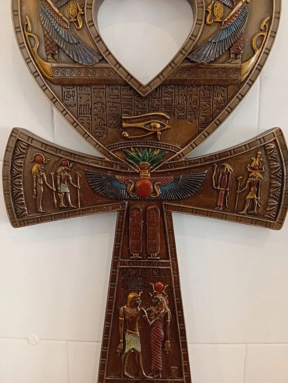 Peça egípcia ankh conhecida como chave da vida - Foto 3