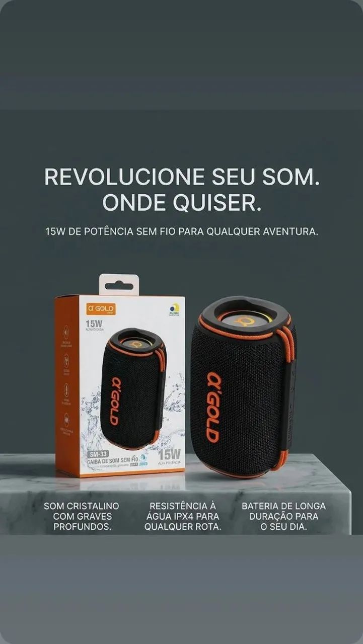 CAIXA DE SOM 