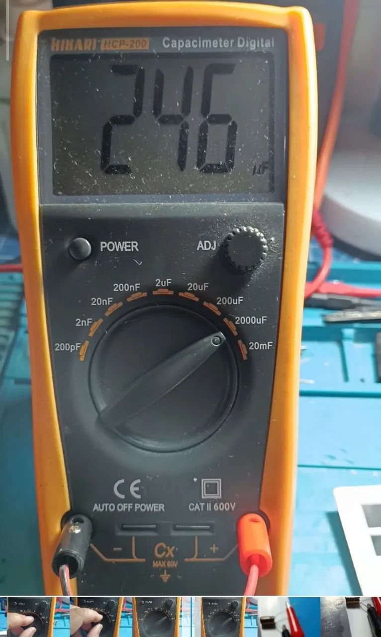 Capacímetro Digital Hikari HCP-200 - Foto 3