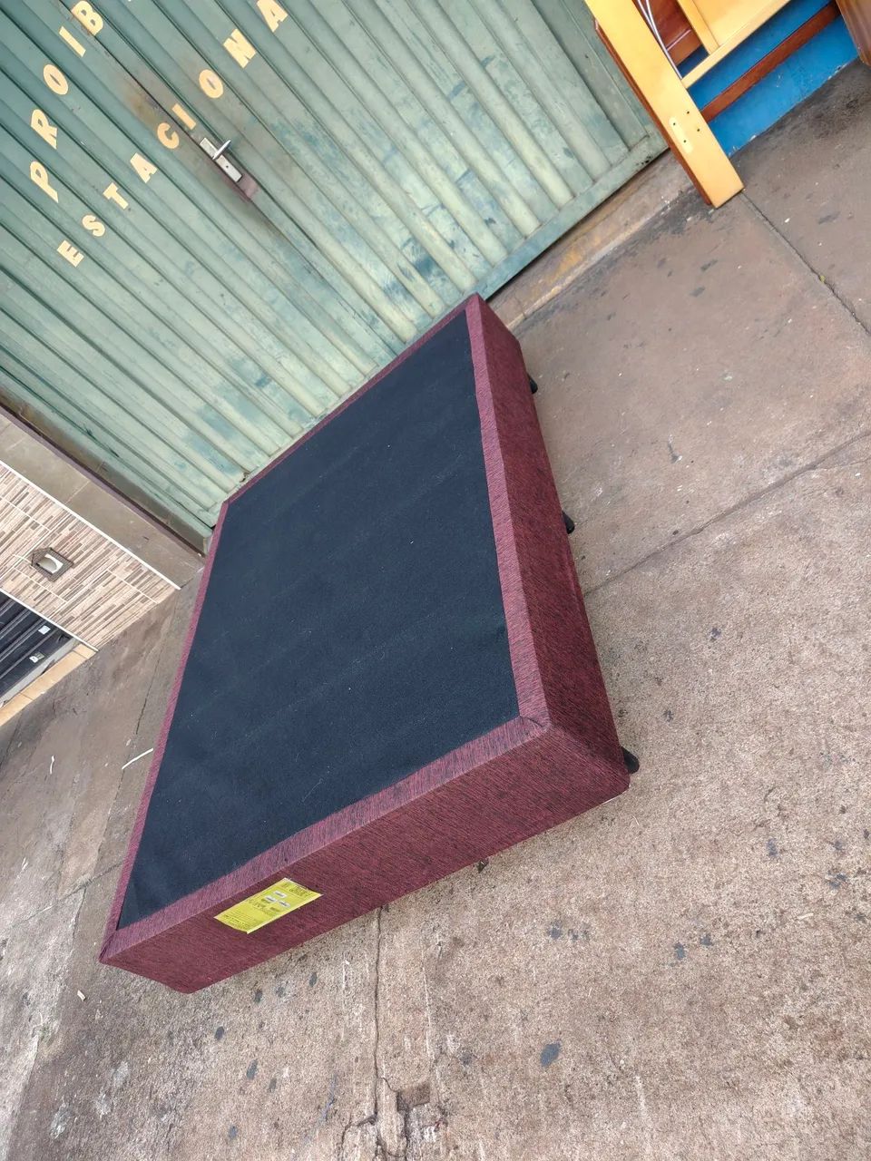 Vendo base box de casal usada  - Foto 4