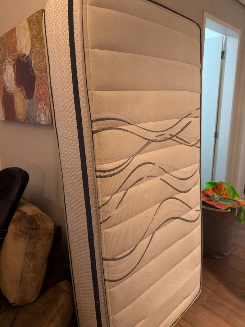 Cama Box + Colchão Ortobom Liberty
