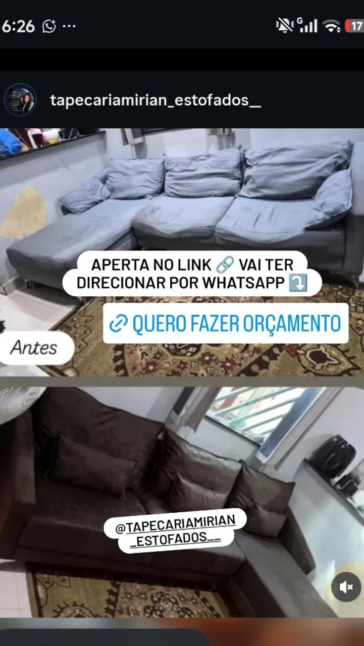 TAPEÇARIA  Fabricação e Reforma 