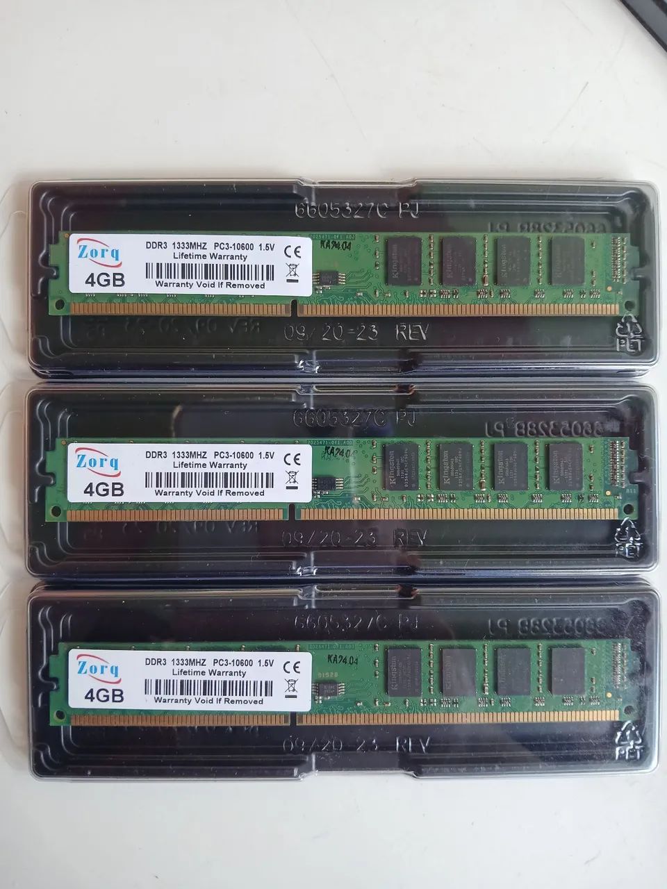 MEMÓRIA RAM DDR3 4 GB FREQUÊNCIA 1600 PRA COMPUTADOR  - Foto 2