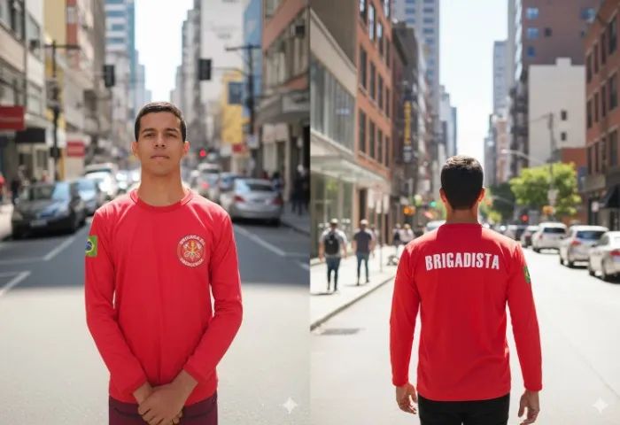 Camiseta de Brigadista manga longa - Foto 2