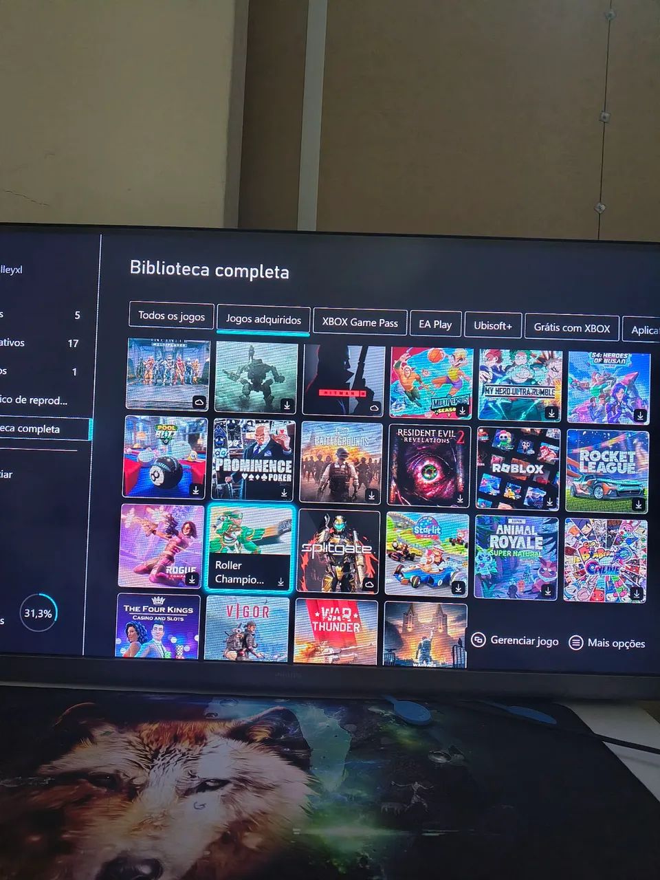 xbox one s com dois controles  - Foto 4