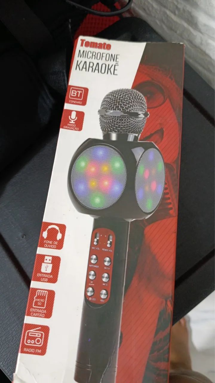Microfone Karaokê 