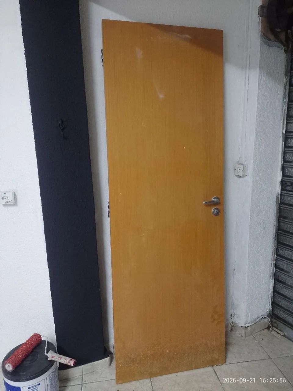 Porta de madeira com batente  - Foto 3