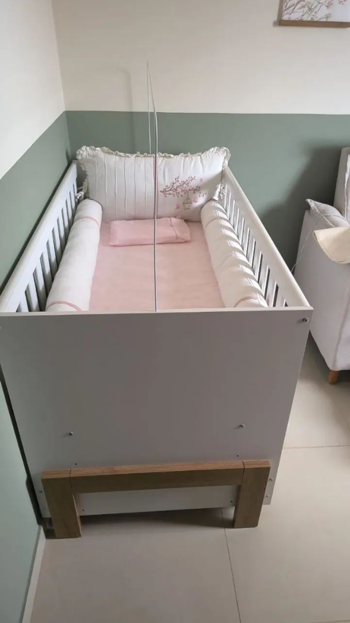 Berço em excelente estado com colchão - Foto 2