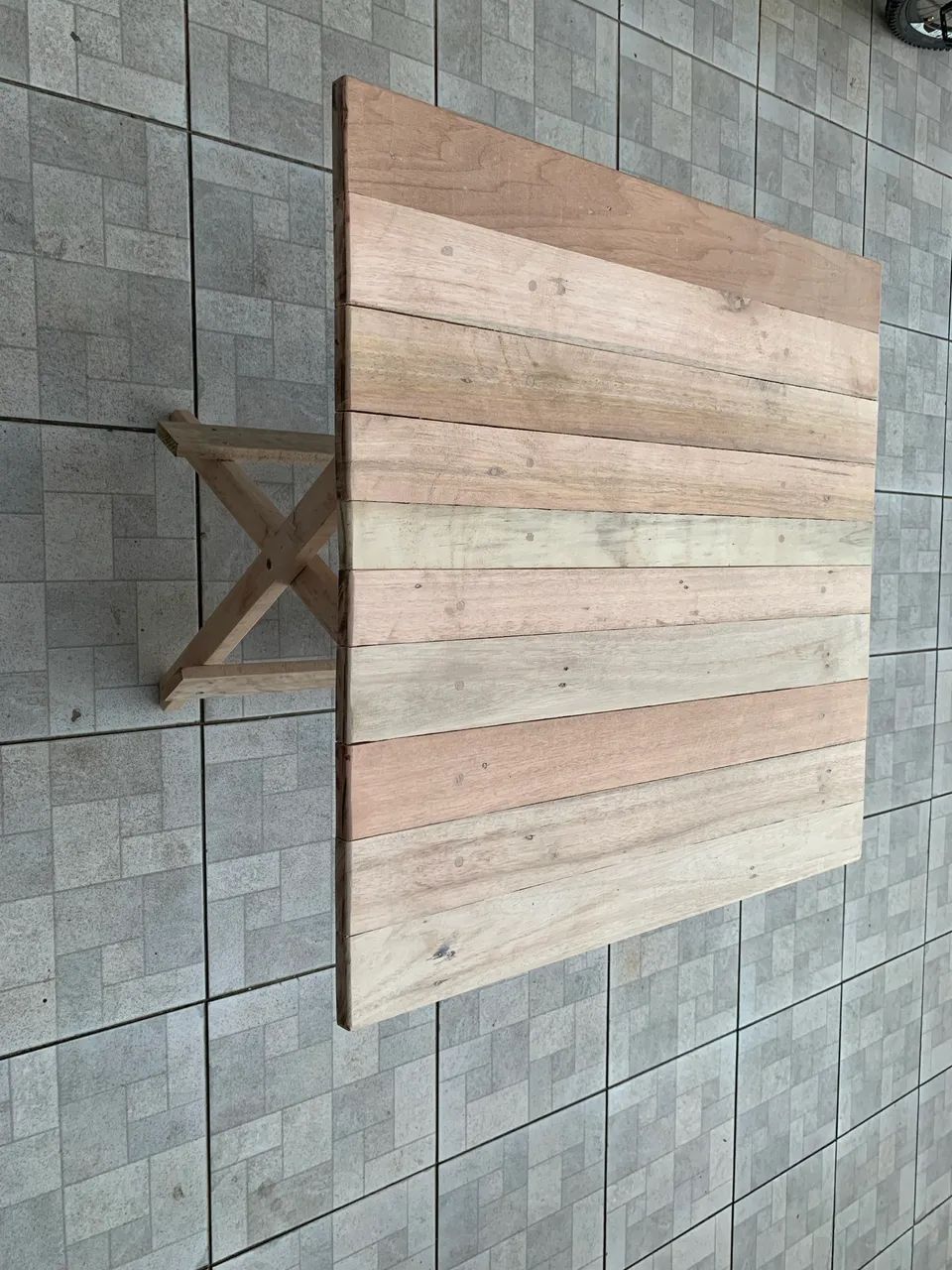 Mesa quadrada  dobrável para bar e restaurante e Lanchonete  - Foto 4