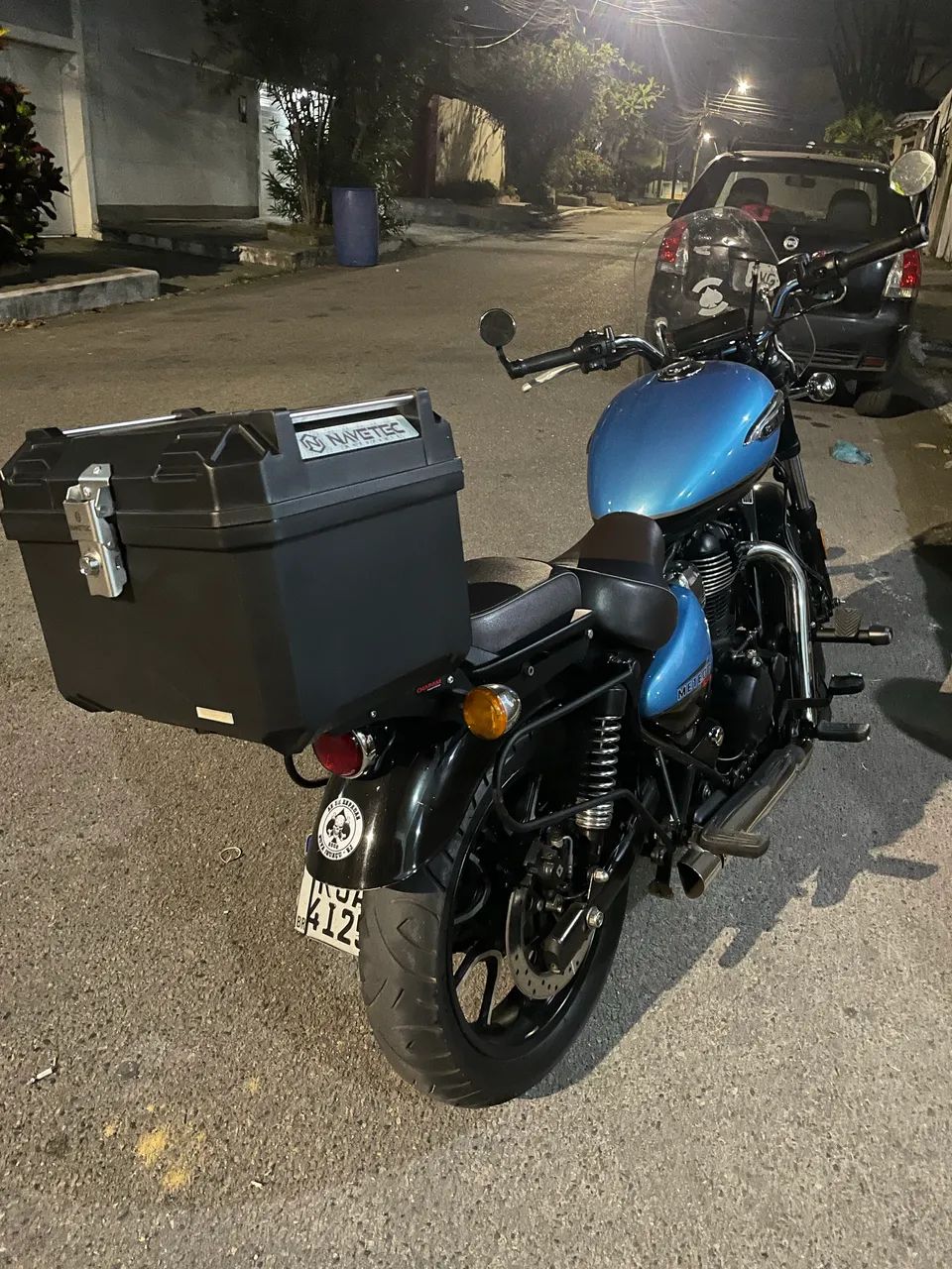 Moto bem cuidada com acessórios  - Foto 2