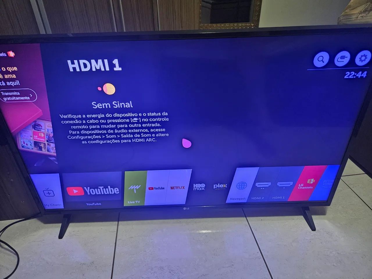 Tv LG 43 smart 