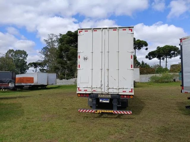 carreta bau randon 30 paletes 15.28m x 2.53m ano 2014 - Foto 7