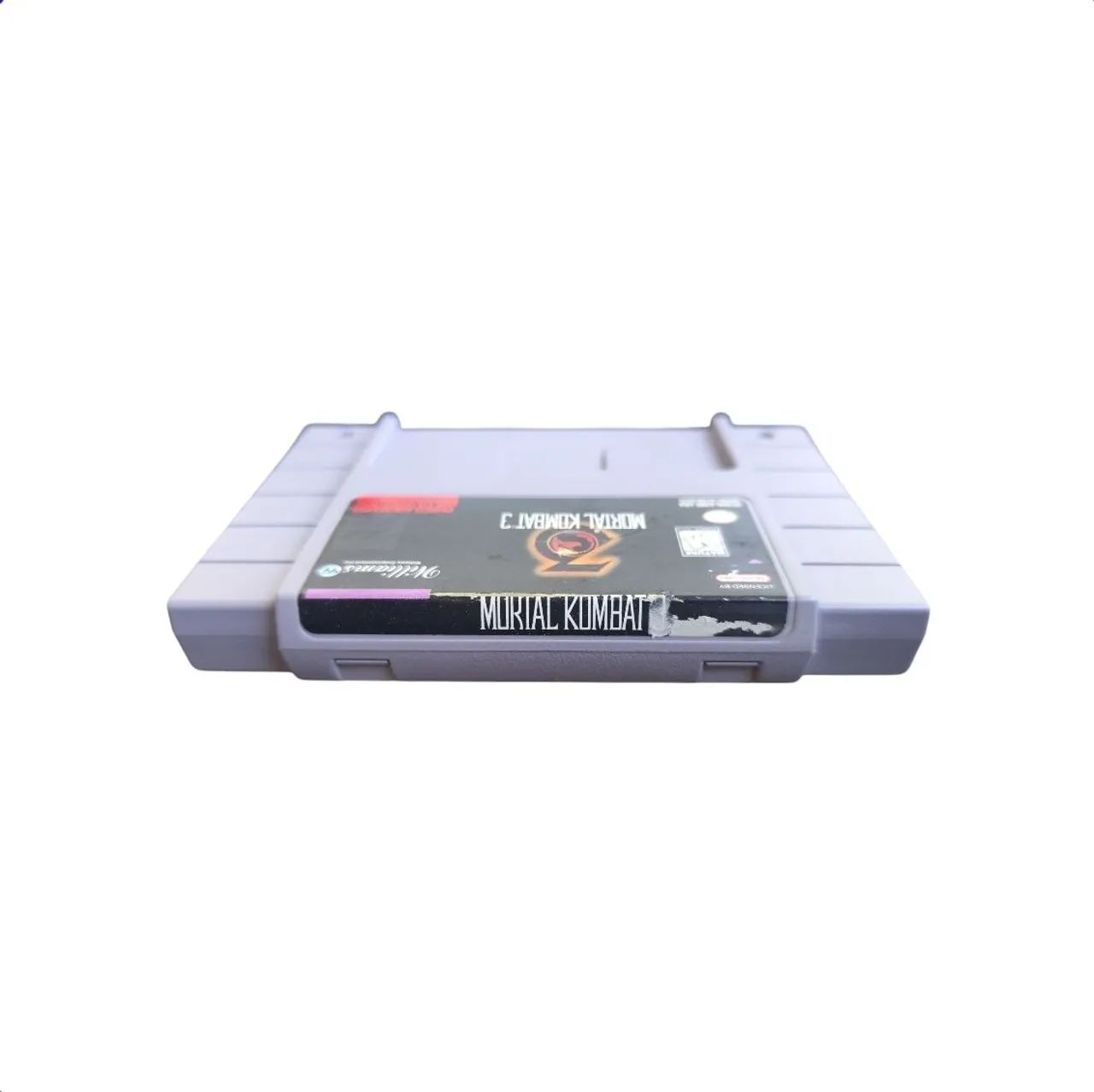 Mortal Kombat 3 Snes Original Super Nintendo - Jogos de Vídeo Game