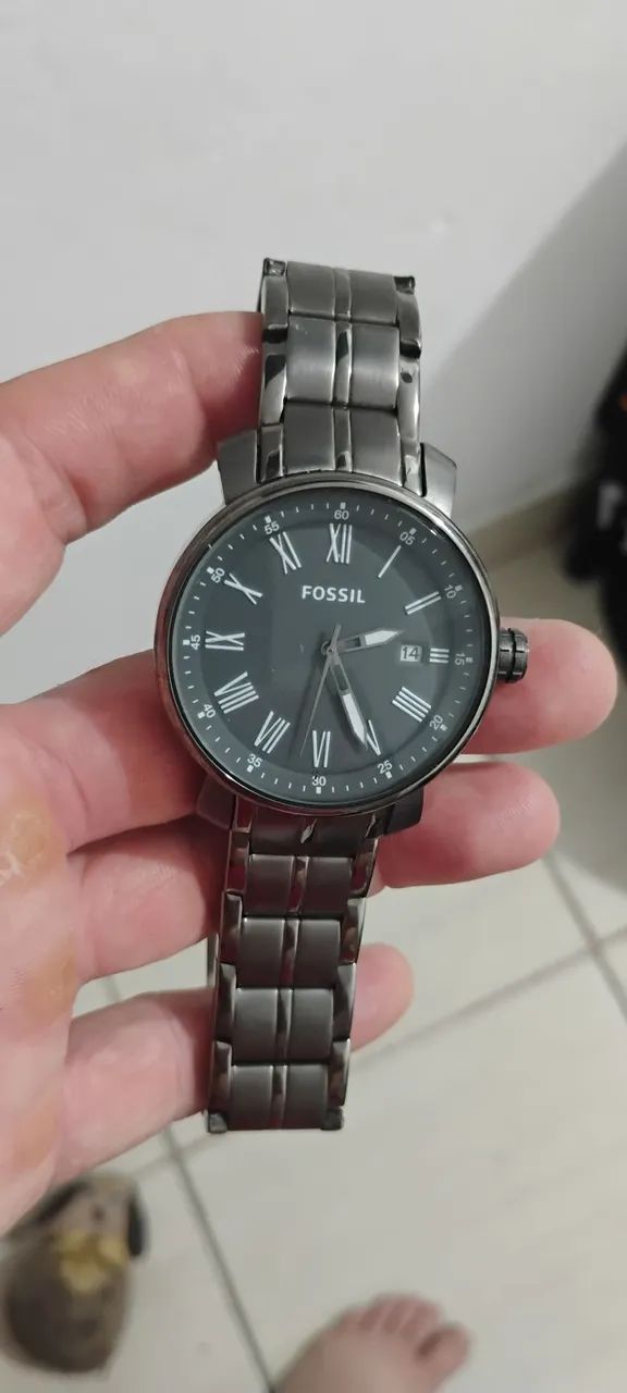 Relógio fóssil original masculino  - Foto 5