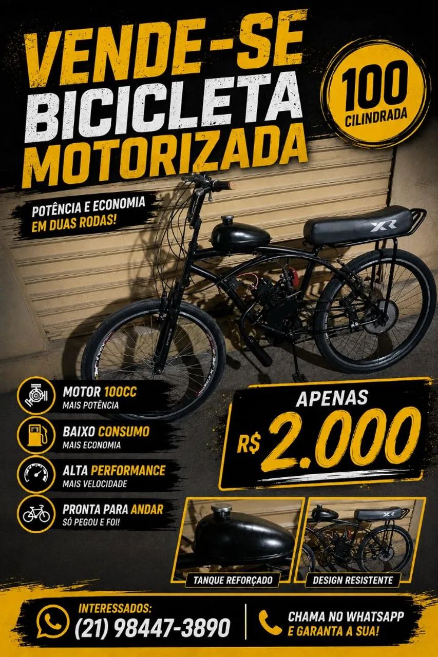 Bicicleta motorizada 