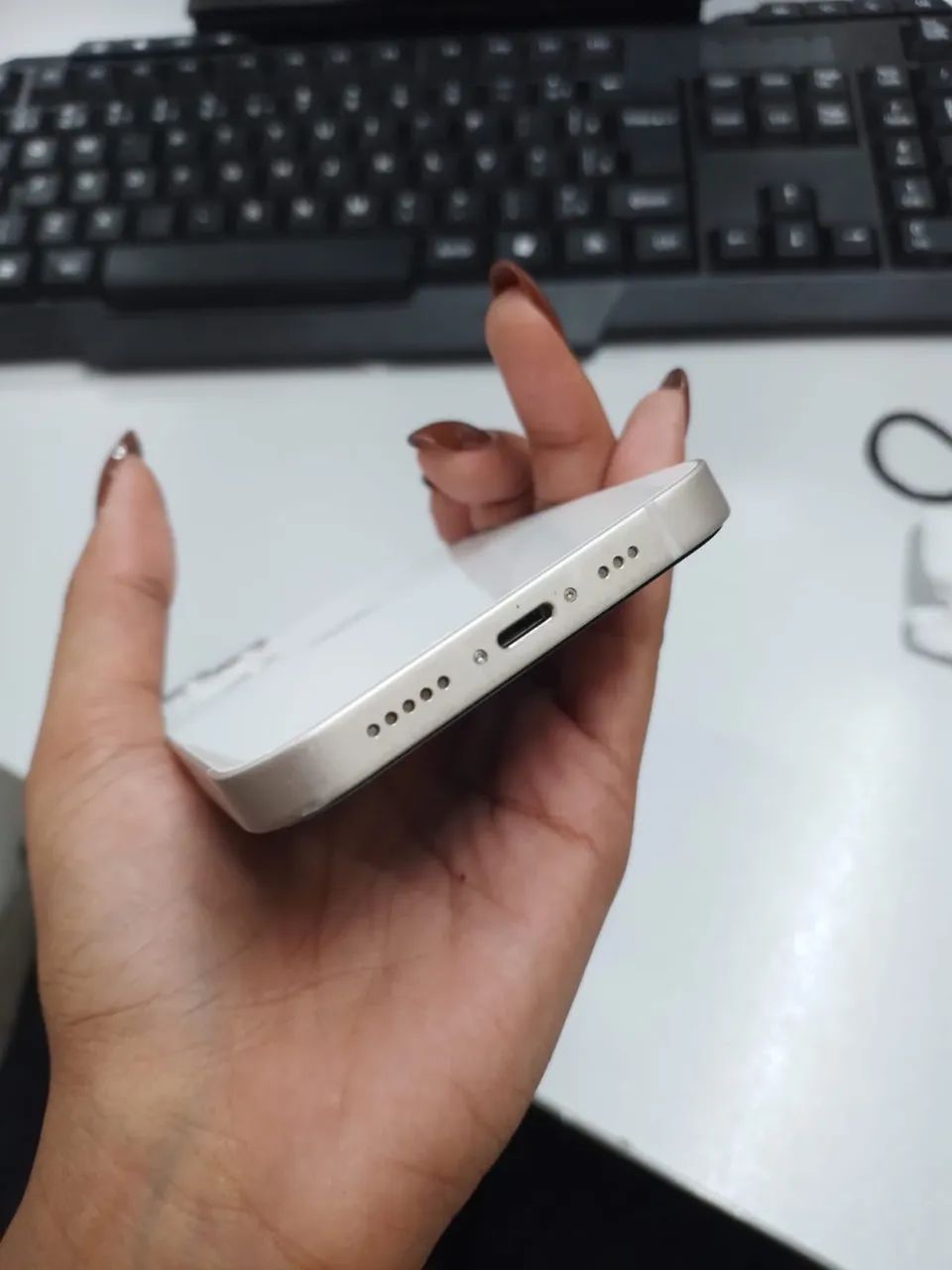 IPHONE 13 - 128GB - BRANCO - 87% - Foto 4