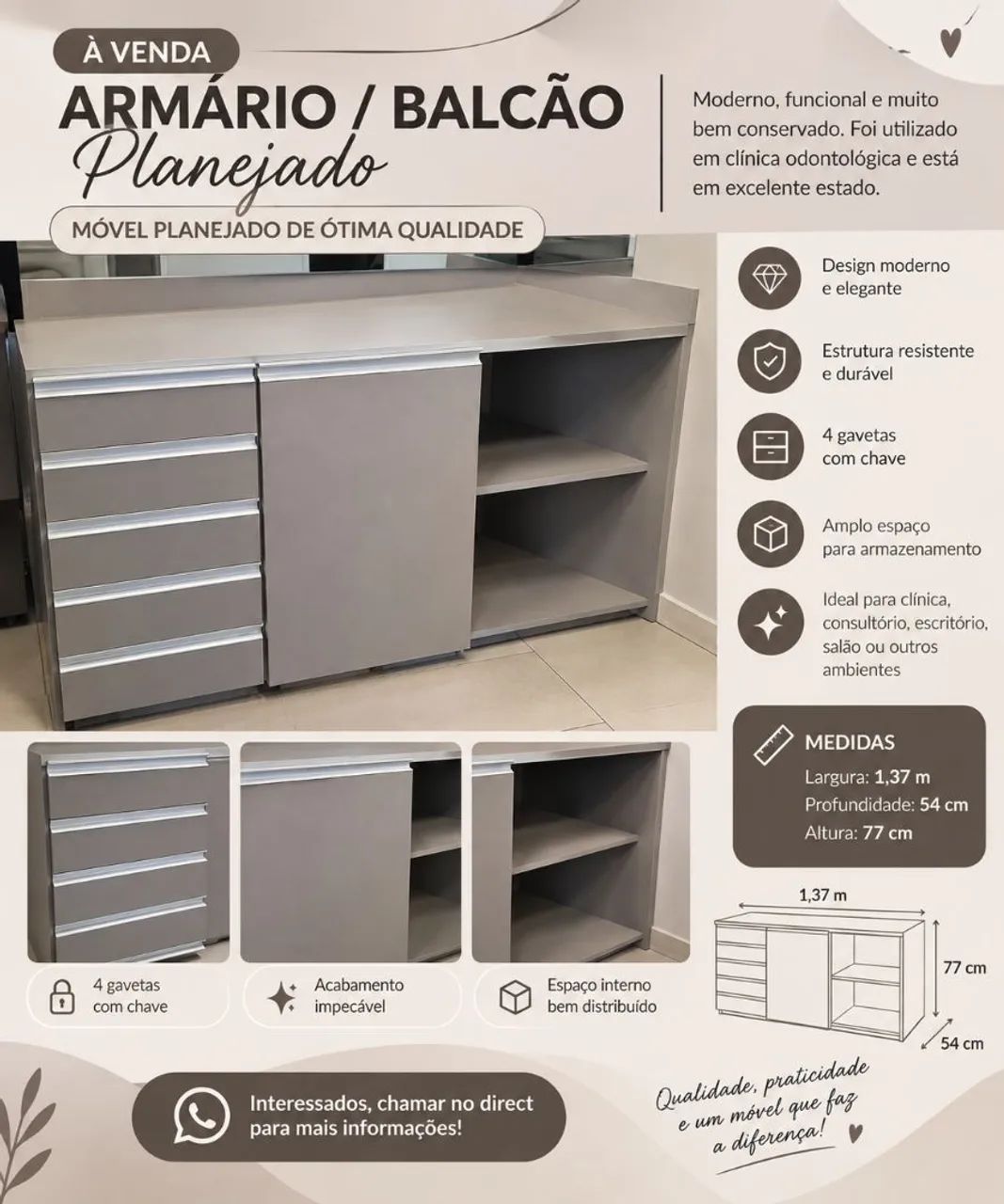 Vende-se móveis planejados  - Foto 4