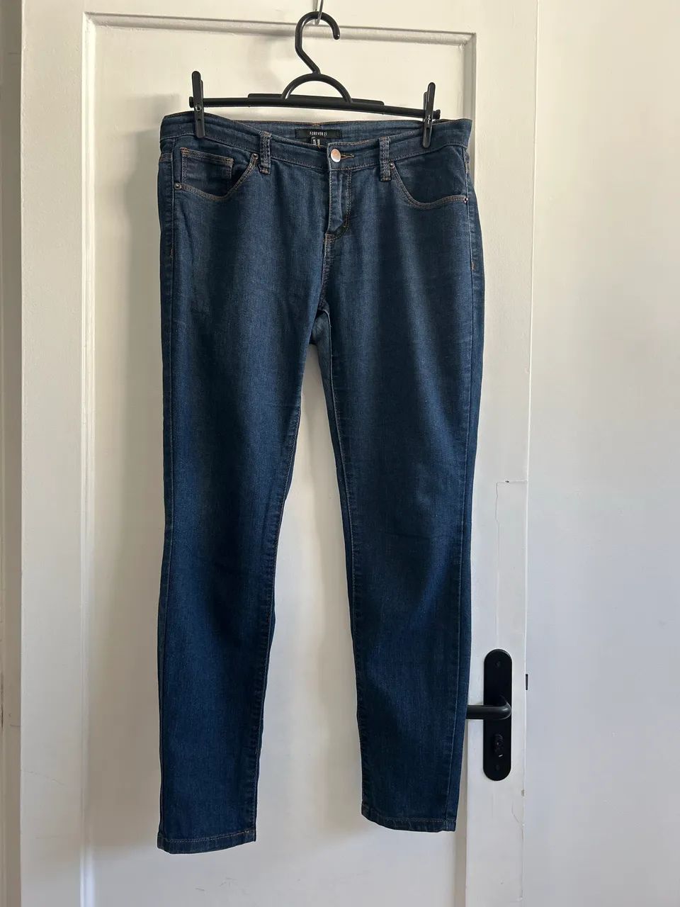 Calça jeans cintura baixa