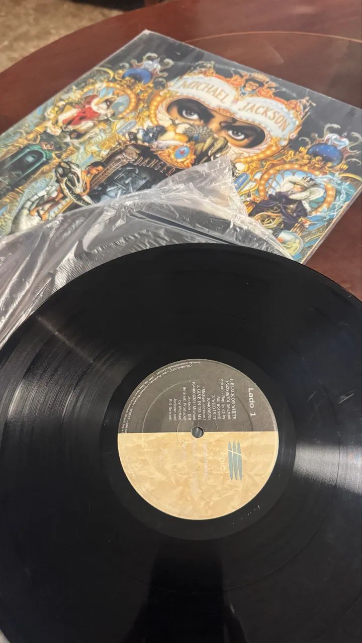 Lp Dangerous - Michael Jackson - Foto 2